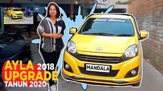 REVIEW MOBIL AYLA 2018 UPGRADE TAHUN 2020 - Mandala Bodykit Indonesia