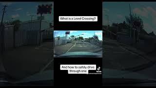 What is a level crossing?  #trainspotting #levelcrossing #drivingtesttips #drivinglessons #theory