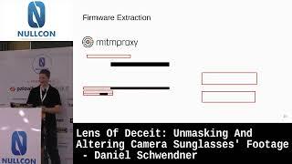 Nullcon Goa 2023  Lens Of Deceit Unmasking And Altering Camera Sunglasses Footage by Daniel