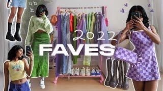 my most worn clothing of 2022  fave closet pieces 