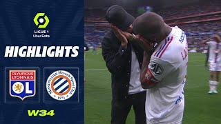 OLYMPIQUE LYONNAIS - MONTPELLIER HÉRAULT SC 5 - 4 - Highlights - OL - MHSC  2022-2023