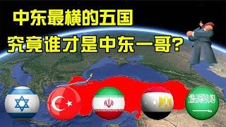 中东地区这五个国家最豪横，敢硬刚美国，那么谁才是中东一哥？