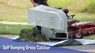 Self Dumping Grass Catcher for Any Brand Mower