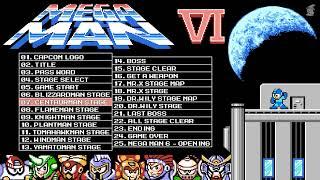 Mega Man 6 Soundtrack NES OST 25 Tracks Megaman VI