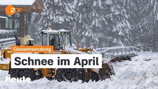 heute 1900 Uhr vom 21.04.2024 US-Militärhilfen Schnee im April Hannover Messe english