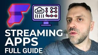 Build POWERFUL Streaming Apps Like ChatGPT with ZERO Code Full Guide