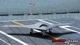 X-47B UCLASS Stealth Drone In Action