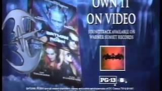 Batman & Robin VHS Release Ad #1 1997