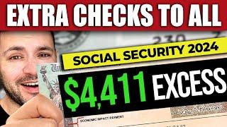 $4411 CHECKS TO ALL On Social Secuirty... Can Go Out With EXTRA COVID FUNDS