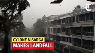 Cyclone Nisarga starts making landfall in Maharshtra