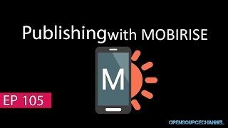 How to publish your website with Mobirise