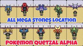 Pokemon Quetzal 0.7.0 All Mega Stones Location Updated