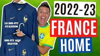  2022 WORLD CUP KIT - Nike 2022-23 France Home Shirt - LS DRI-FIT vs DRI-FITADV Review