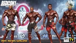 2022 IFBB Pro League Men’s Physique Olympia Saturday Prejudging Comparisons 4K Video