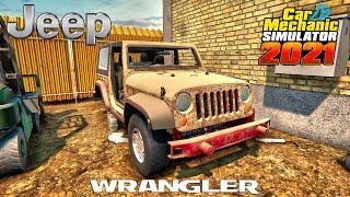 Jeep Wrangler JK restoration - Car Mechanic Simulator 2021