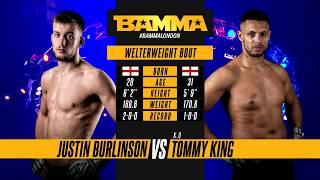 BAMMA 34 Justin Burlinson vs Tommy King