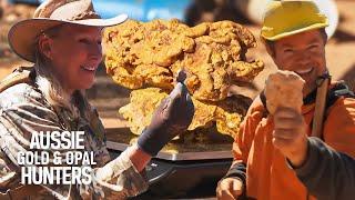 Jackpot Amazing Gold Nuggets Finds  Aussie Gold Hunters