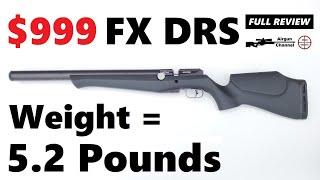 The $999 FX Airguns DRS Classic Review Tankless PCP Air Rifle from FX Airguns