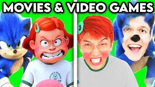 MOVIES + VIDEO GAMES WITH ZERO BUDGET FUNNY TURNING RED SONIC ENCANTO HUGGY WUGGY FNAF & MORE