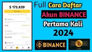 Cara Daftar Akun Binance di HP Terbaru  Aplikasi Binance Crypto  Bitcoin