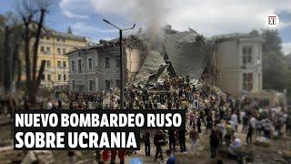 Guerra en Ucrania bombardeos rusos atacaron un hospital en Kiev y otras ciudades  El Espectador