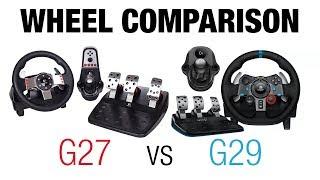 G27 vs G29 - Logitech Wheel Comparison