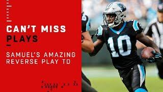 Curtis Samuel Uses the WHOLE Field on this Double Reverse TD