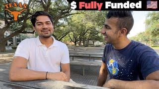 A Day with Indian Student in Austin Texas Fully Funded UT Austin