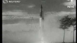 German V2 rockets 1945