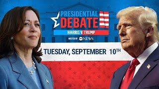 WATCH Trump and Harris face off in their first presidential debate hosted by ABC News