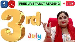 3rd July 2024  Free live Tarot Card Reading 