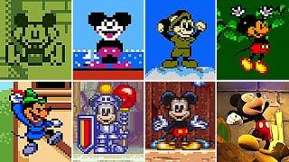 Evolution Of Mickey Mouse Victory Animations & Stage Clear 1987 - 2013