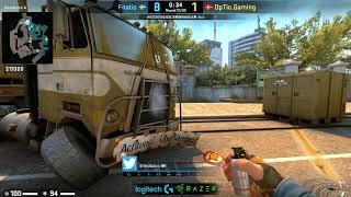  Brollan 37-16  Fnatic vs OpTic - Overpass  WESG 2018 World Finals