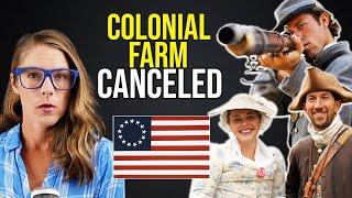 Colonial farm historic war re-enactments canceled  Rileys Farm