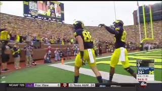 Jake Butts second touchdown of game - Michigan vs UCF