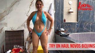 Try On Haul  novos biquinis - Vlog da Loira Praiana Oficial