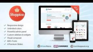 Preview Shoppica - Responsive E-commerce WordPress Theme e