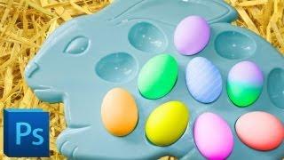 Color Your Own Easter Eggs in Photoshop