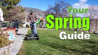 Spring Lawn Care Fix An Ugly Lawn In One Year - Everything You Need To Know