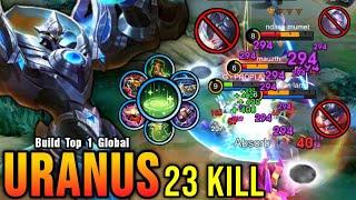 SUPER TANK 23 Kills Uranus with Revitalize META - Build Top 1 Global Uranus  MLBB