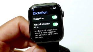 How To FIX Dictation Disabled On Apple Watch 2024