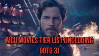 MCU Movies Tier List including Guardians 3