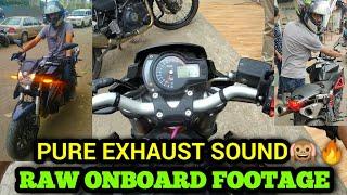 LOUDEST BIKE BENELLI 600i IXIL EXHAUST  PURE EXHAUST SOUND   RAW ONBOARD FOOTAGE #benelli600i