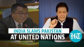 Lies misinformation malice India slams Pak PM Imran Khan’s UNGA speech