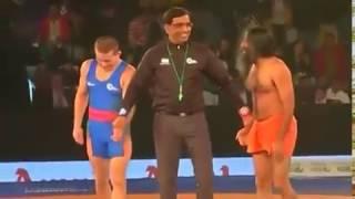 Baba Ramdev Wrestling With Wrestler Andrey Stadnik in Delhi  Cyclone Tauktae