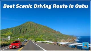 Best Scenic Driving Route in Oahu  Hawaii kai  Waimanalo  Kailua  H3 Freeway  Hawaii