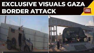 Hamas Releases Footage Of Fighters Gaza Border Attack