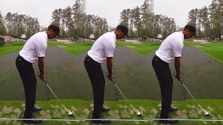 TIGER WOODS GOLF SWING - MASTERS - SLOW MOTION