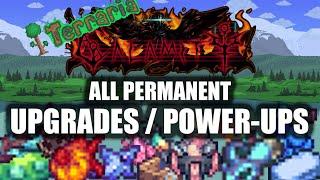All Permanent Upgrades  Power-Ups in Terraria Calamity Mod