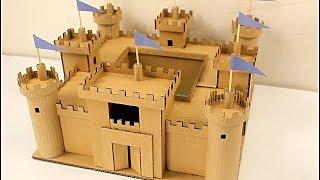 como hacer un castillo de cartón paso a paso  CASTILLO BODIAM cardboard castle